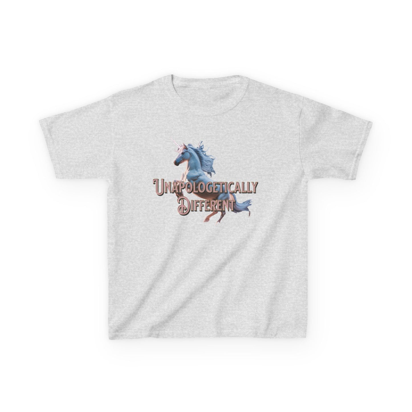 Kids T‑Shirt — 'Unapologetically Different' Unicorn Graphic Tee - Estrella & The Stars