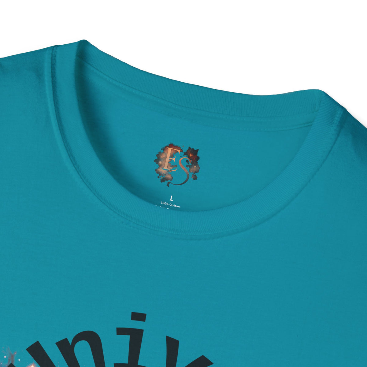 Galaxy Goddess T-Shirt — "The Universe Is Her Own" Female Empowerment Tee - Estrella & The Stars