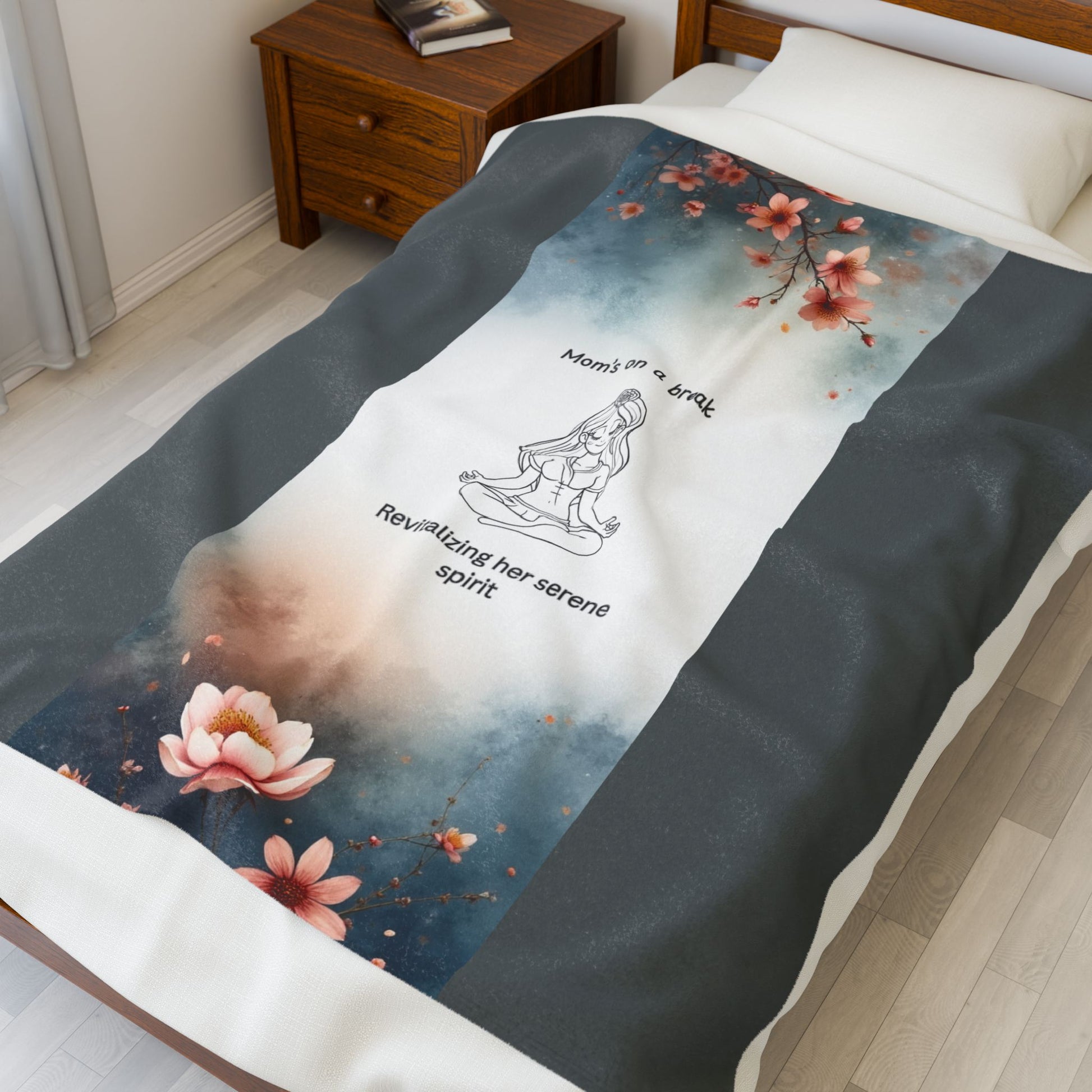 Cozy Plush Blanket Comforter - Luxe Plush Bedding, 90x90" Reversible Soft Warm Throw Coat - Estrella & The Stars