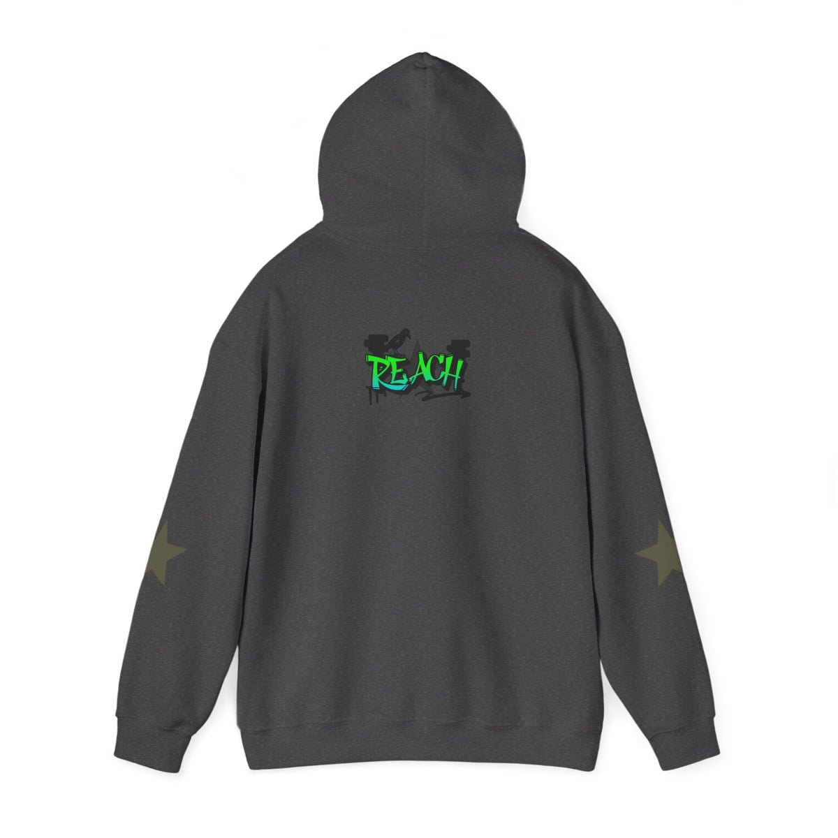 Hoodie — "Different Minds, Same Human Worth" Graffiti Streetwear Hoodie - Estrella & The Stars