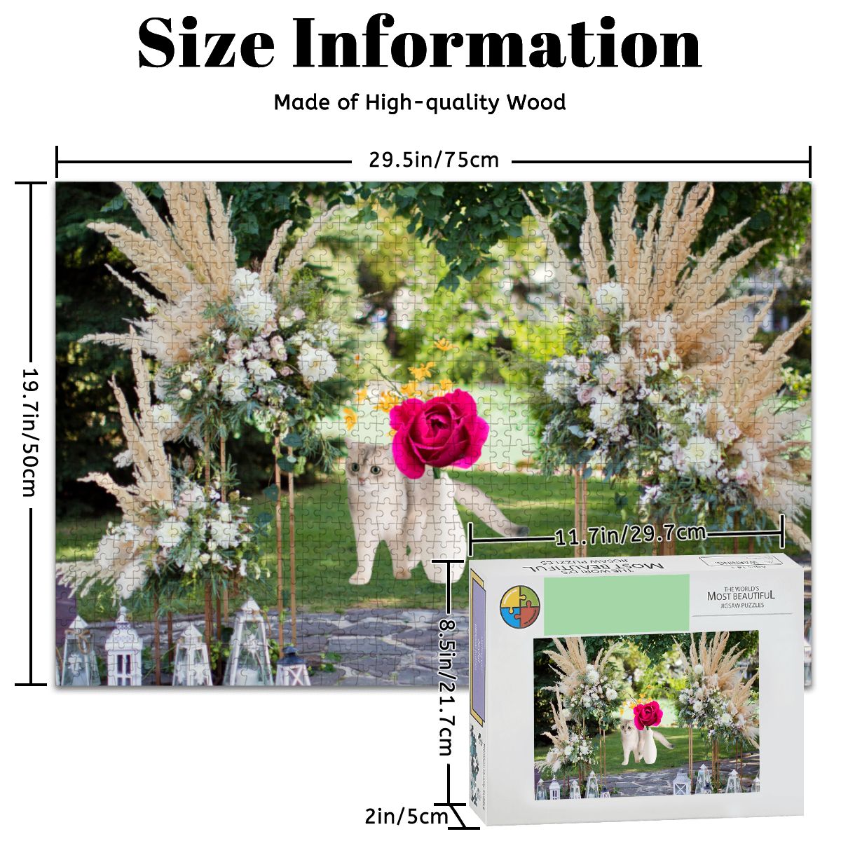 Wooden Jigsaw Puzzles 1000 pcs (Horizontal) - Estrella & The Stars