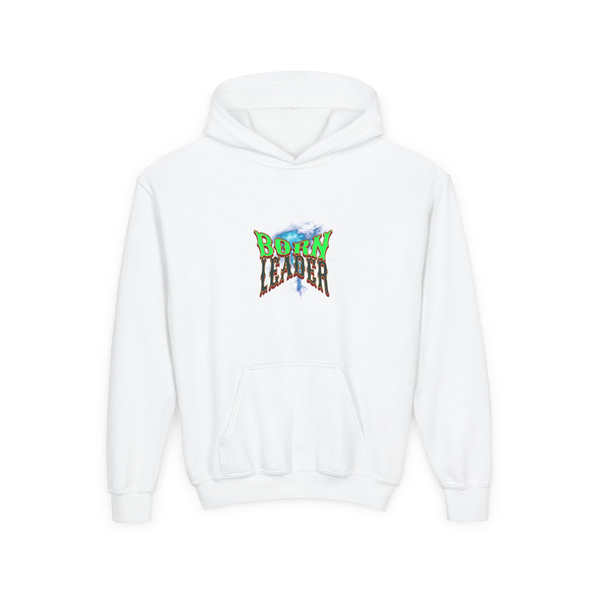 Bold 'Born Leader' Hoodie for Youth - Graphic Pullover - Estrella & The Stars