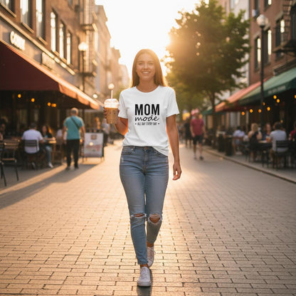 Women's Relaxed T-Shirt | Bella + Canvas 6400 White - Estrella & The Stars