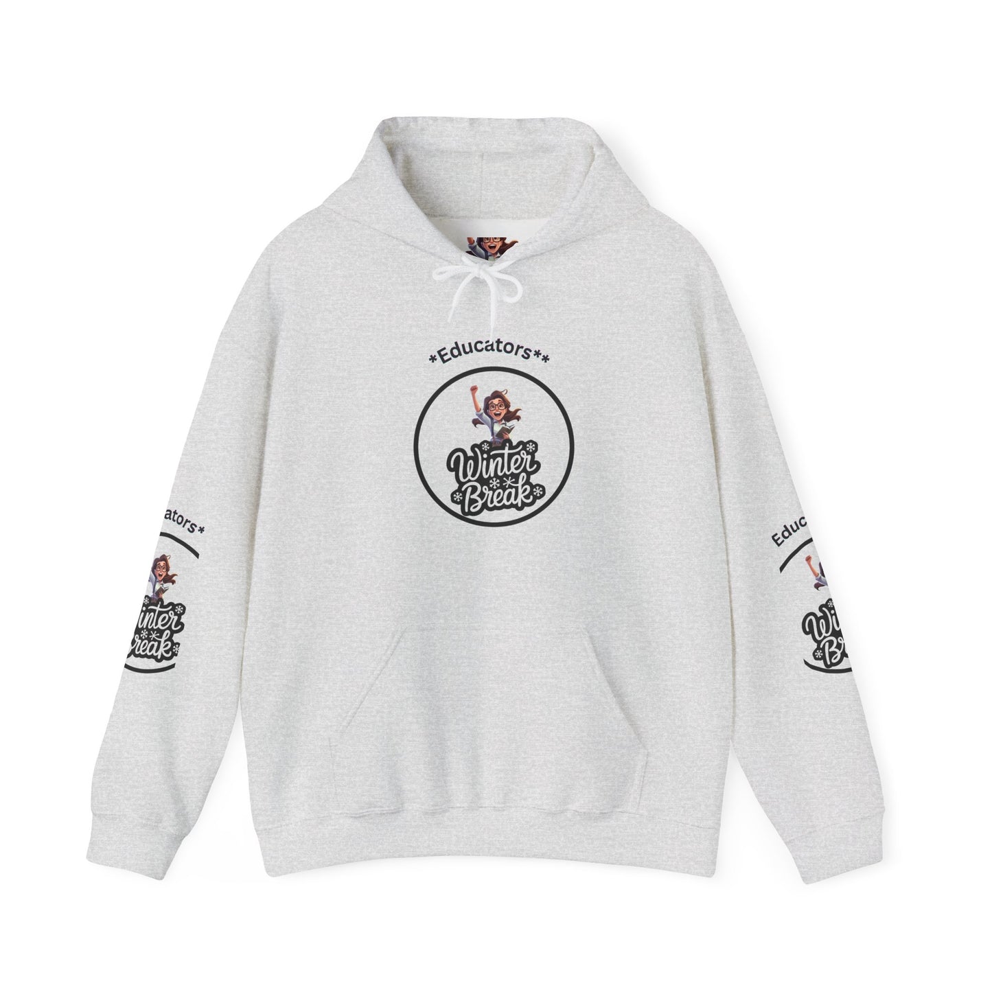 Educator's Winter Break Hoodie - Cozy Unisex Sweatshirt - Estrella & The Stars