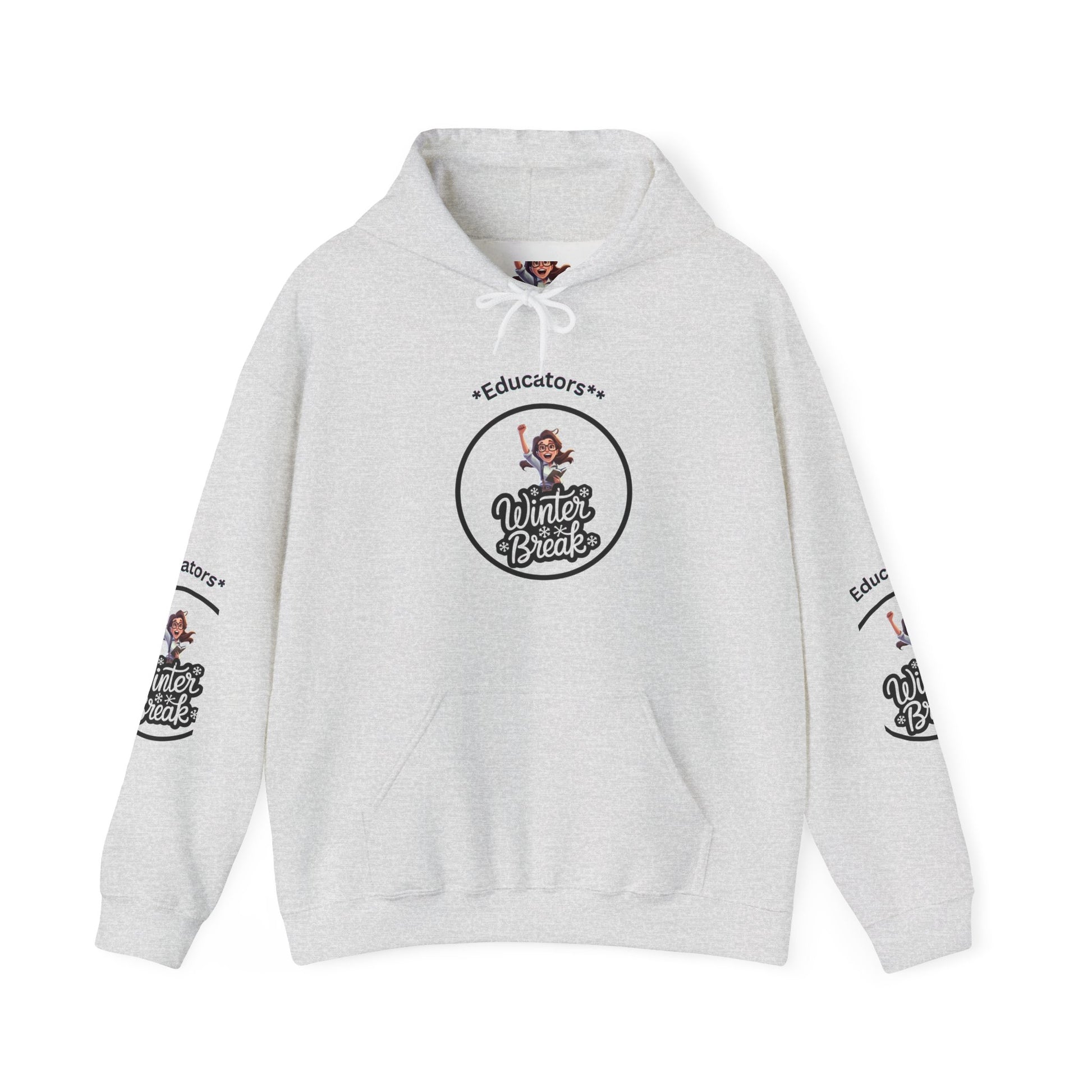 Educator's Winter Break Hoodie - Cozy Unisex Sweatshirt - Estrella & The Stars