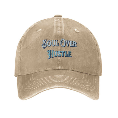 Denim Baseball Cap - Unisex Fit, Vintage Washed Style - Estrella & The Stars