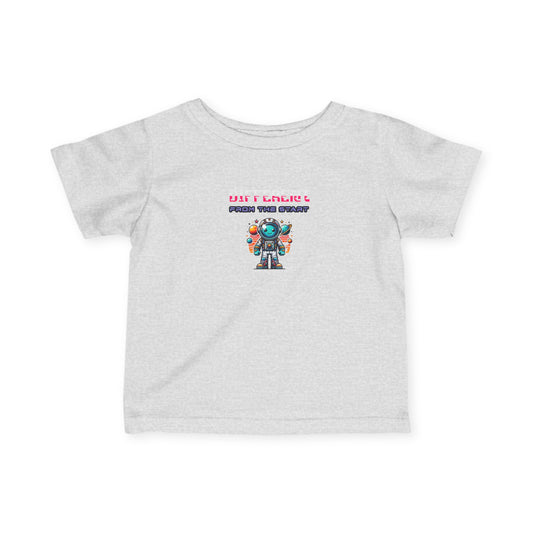 Infant Robot Tee — "Out of Service, Please Try Again" Baby Shirt - Estrella & The Stars