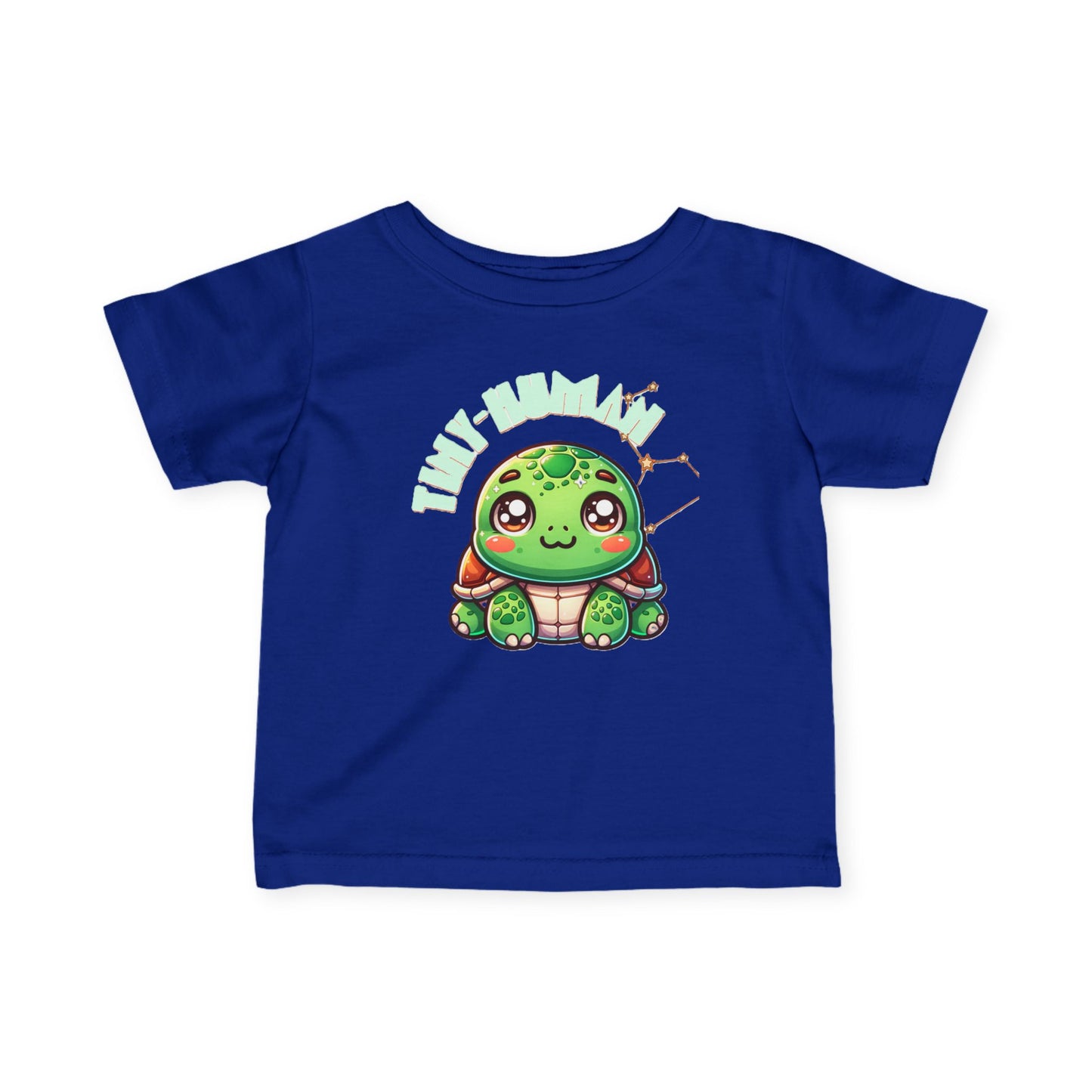 Cute Turtle Infant Tee – 'Little Turtley' Baby Shirt, Adorable Newborn Gift - Estrella & The Stars