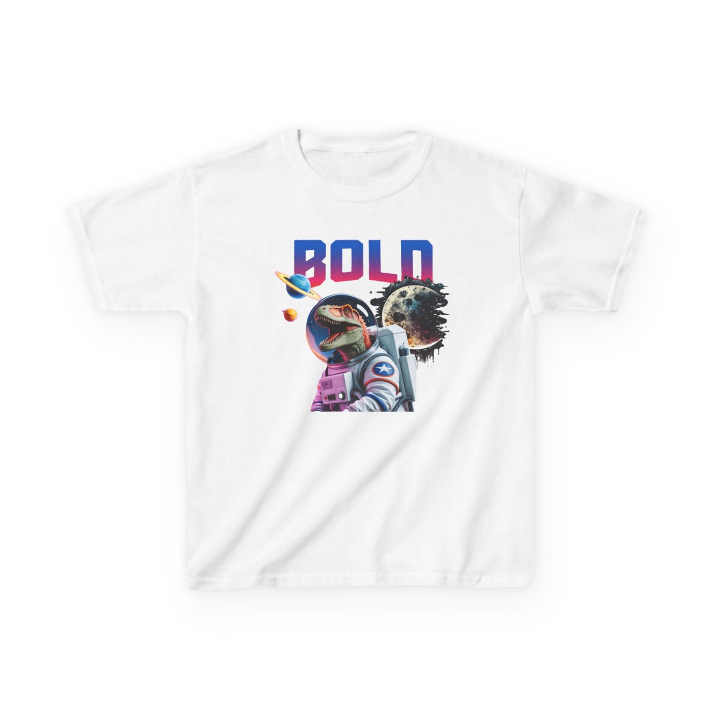 Bold Astronaut Kids Tee — Space Explorer Graphic Shirt - Estrella & The Stars