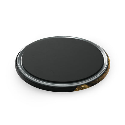 Round Button Magnets, Set of 10 - Strong Refrigerator Magnets - Estrella & The Stars