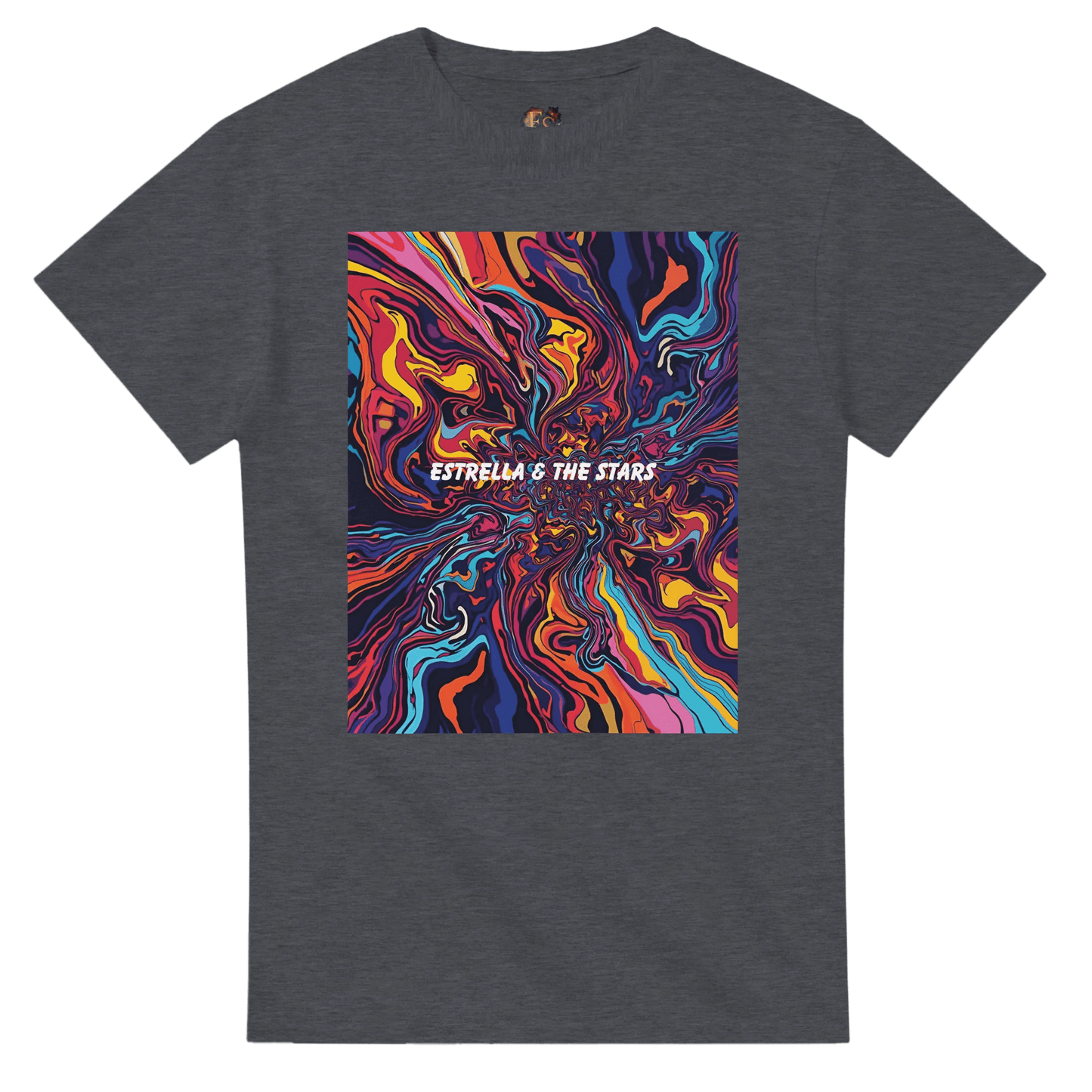 Heavyweight Unisex Crewneck T-shirt | Gildan® 5000 - Estrella & The Stars