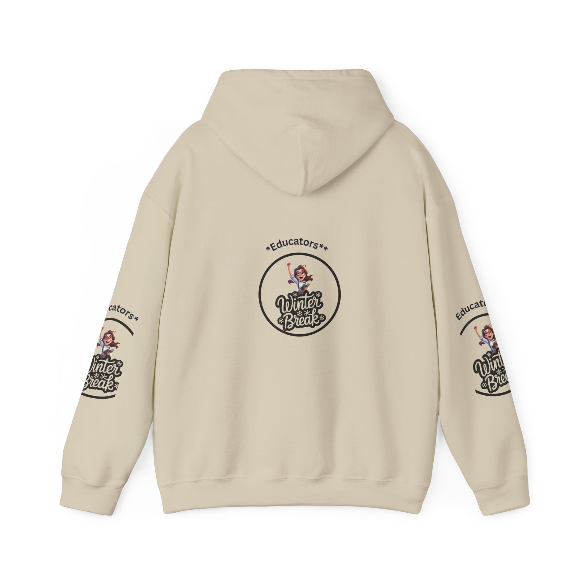 Educator's Winter Break Hoodie - Cozy Unisex Sweatshirt - Estrella & The Stars