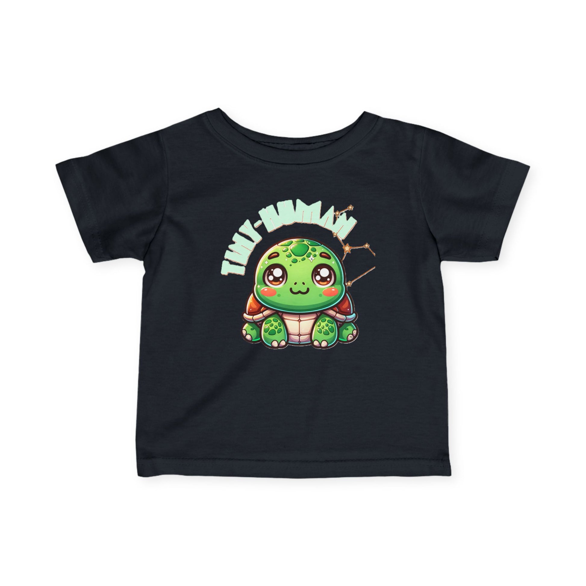 Cute Turtle Infant Tee – 'Little Turtley' Baby Shirt, Adorable Newborn Gift - Estrella & The Stars
