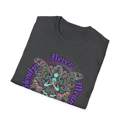 Never Surrender Moth T-Shirt — Inspirational Butterfly/Moth Graphic Tee - Estrella & The Stars