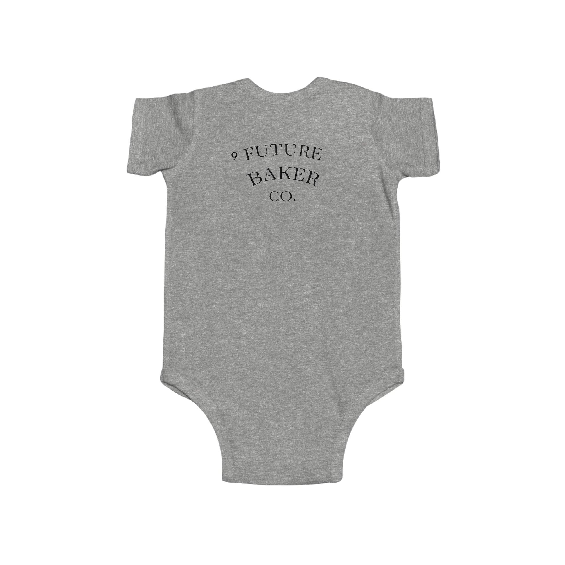 Baby Baker Infant Bodysuit — "baby baker" Cute Baking Theme Onesie - Estrella & The Stars