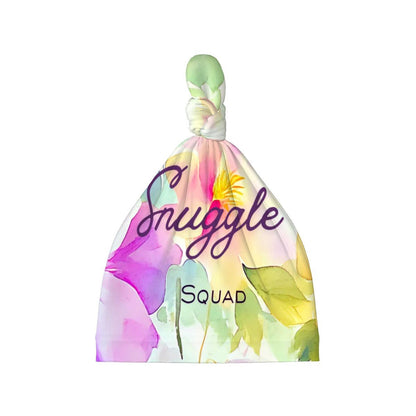 Cozy Knot-Top Beanie for Babies - Estrella & The Stars