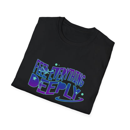 T-Shirt — Galactic "Breathing Deep" Retro Space Graphic Tee - Estrella & The Stars