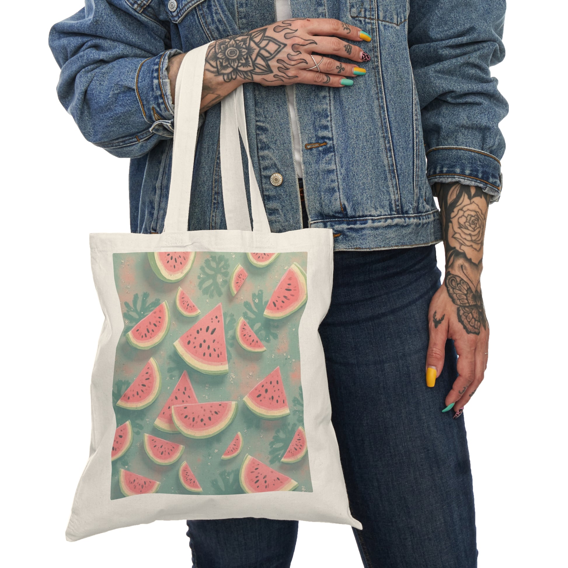 Watermelon Tote Bag | Cute Eco-Friendly Beach & Shopping Essential - Estrella & The Stars