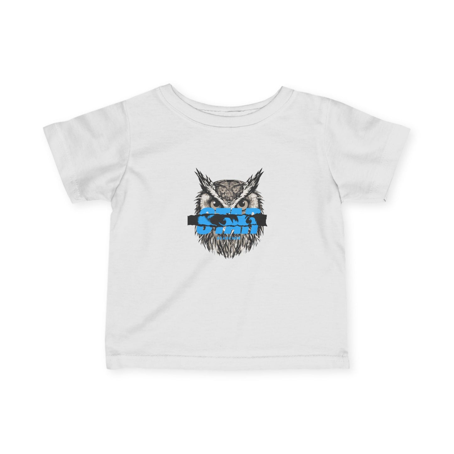 Star Owl Infant Fine Jersey Tee - Cute & Comfy Baby Clothes - Estrella & The Stars