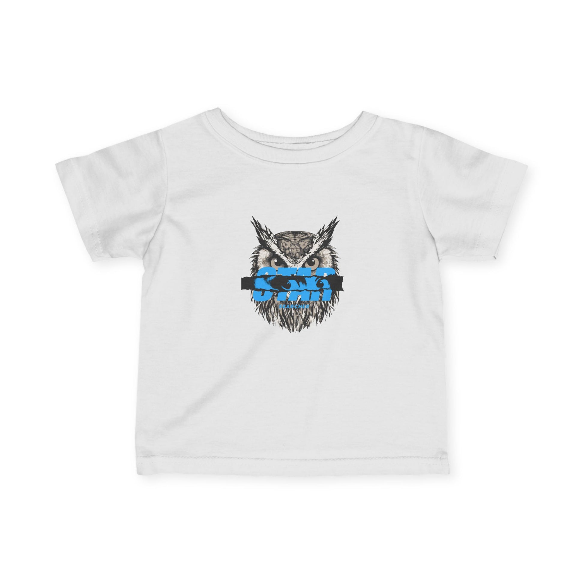 Star Owl Infant Fine Jersey Tee - Cute & Comfy Baby Clothes - Estrella & The Stars