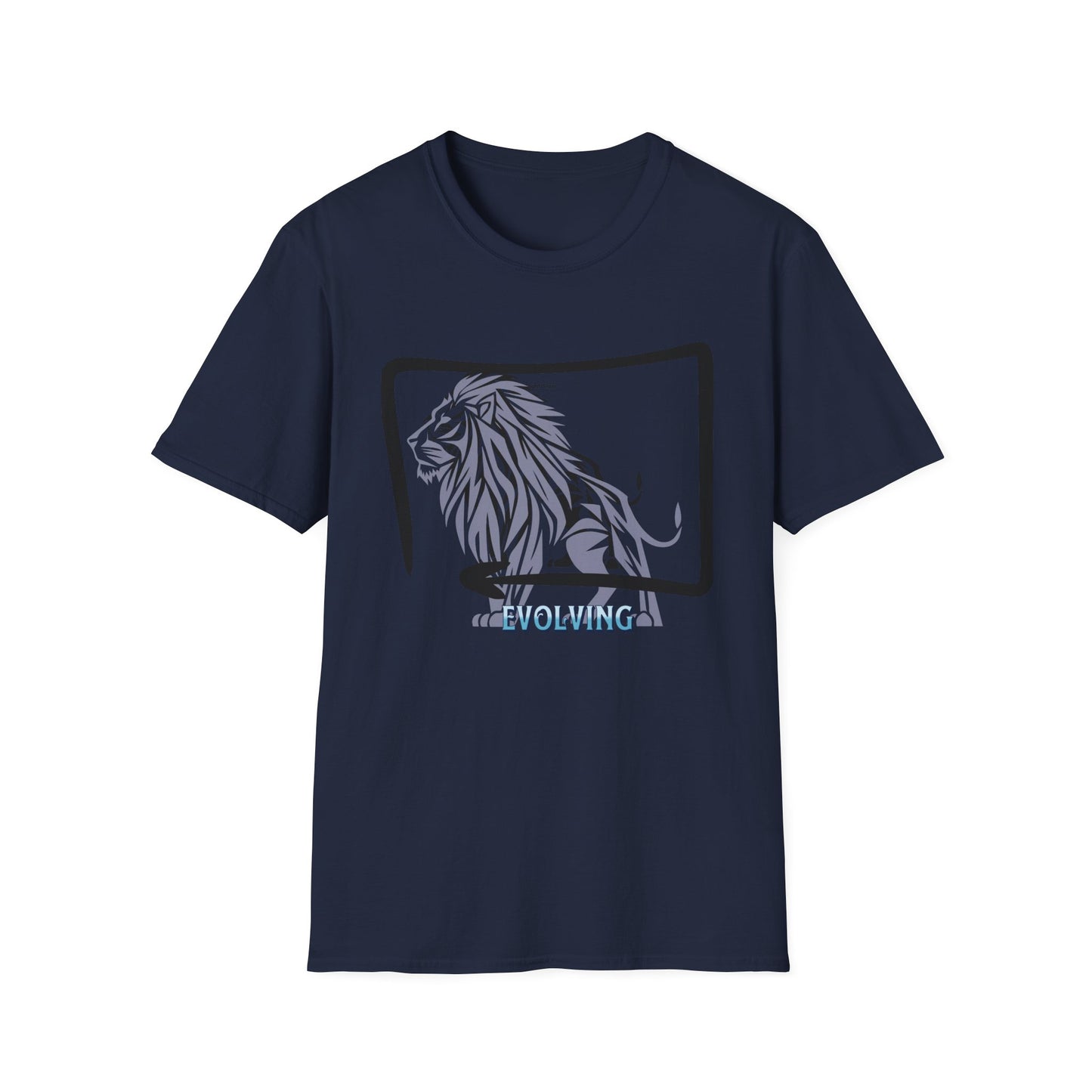 Evolving Lion Graphic T-Shirt — Motivational Lion Design - Estrella & The Stars