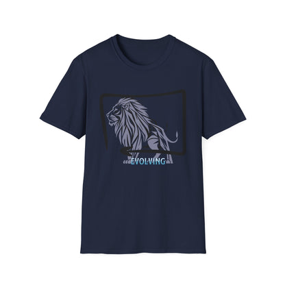 Evolving Lion Graphic T-Shirt — Motivational Lion Design - Estrella & The Stars