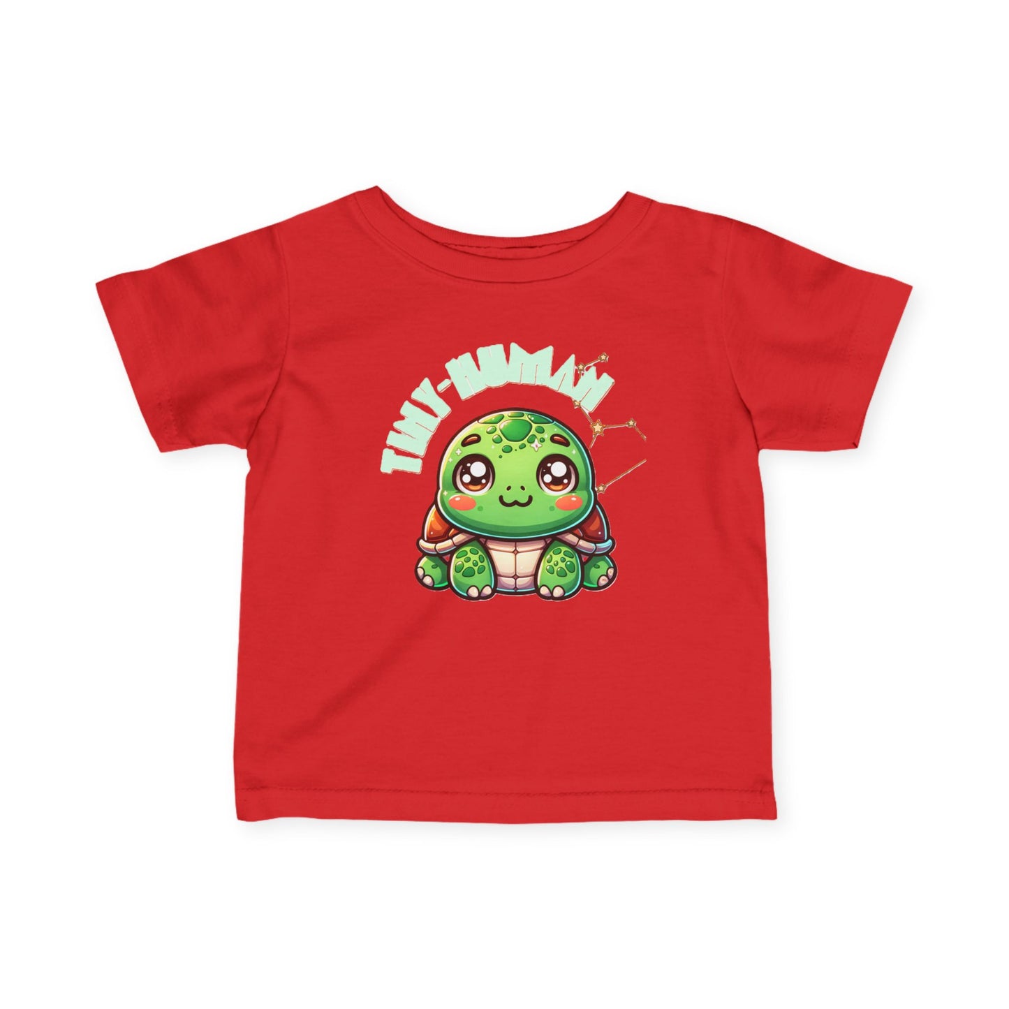 Cute Turtle Infant Tee – 'Little Turtley' Baby Shirt, Adorable Newborn Gift - Estrella & The Stars