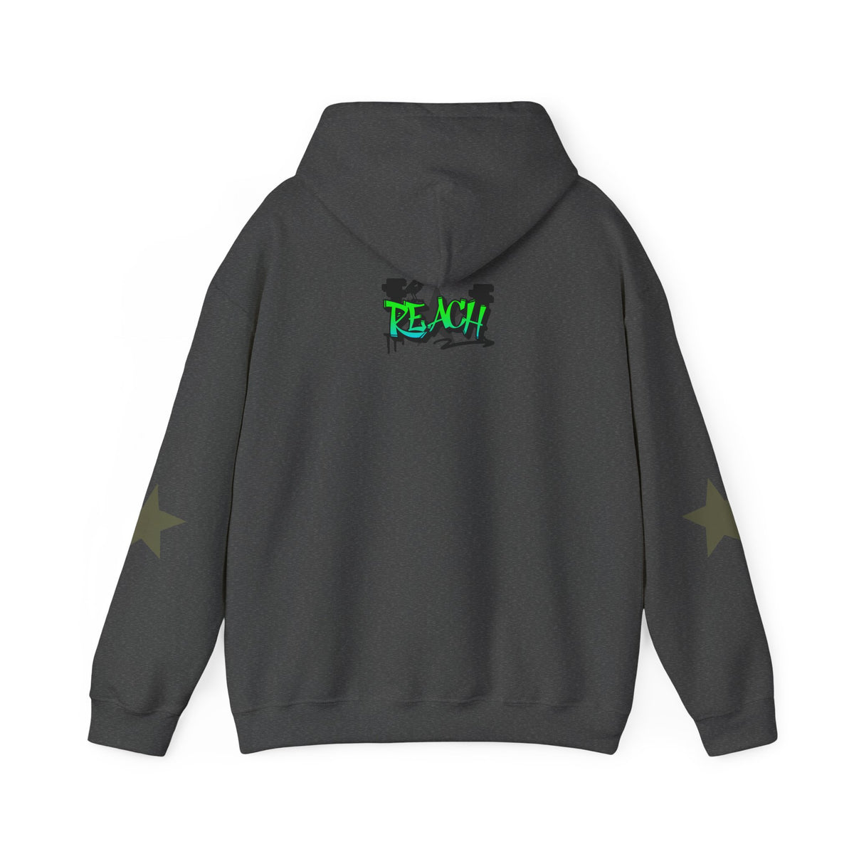 Hoodie — "Different Minds, Same Human Worth" Graffiti Streetwear Hoodie - Estrella & The Stars