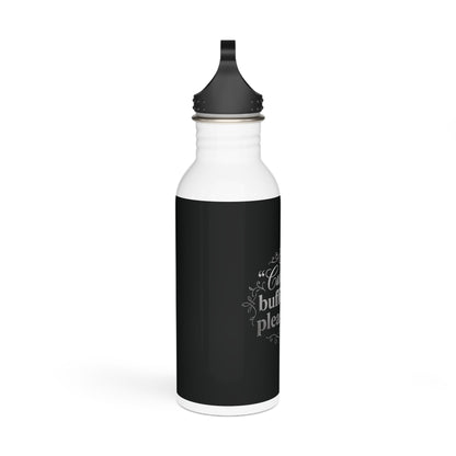 Insulated Water Bottle — “Currently Buffering…please wait” Funny Tech Quote - Estrella & The Stars