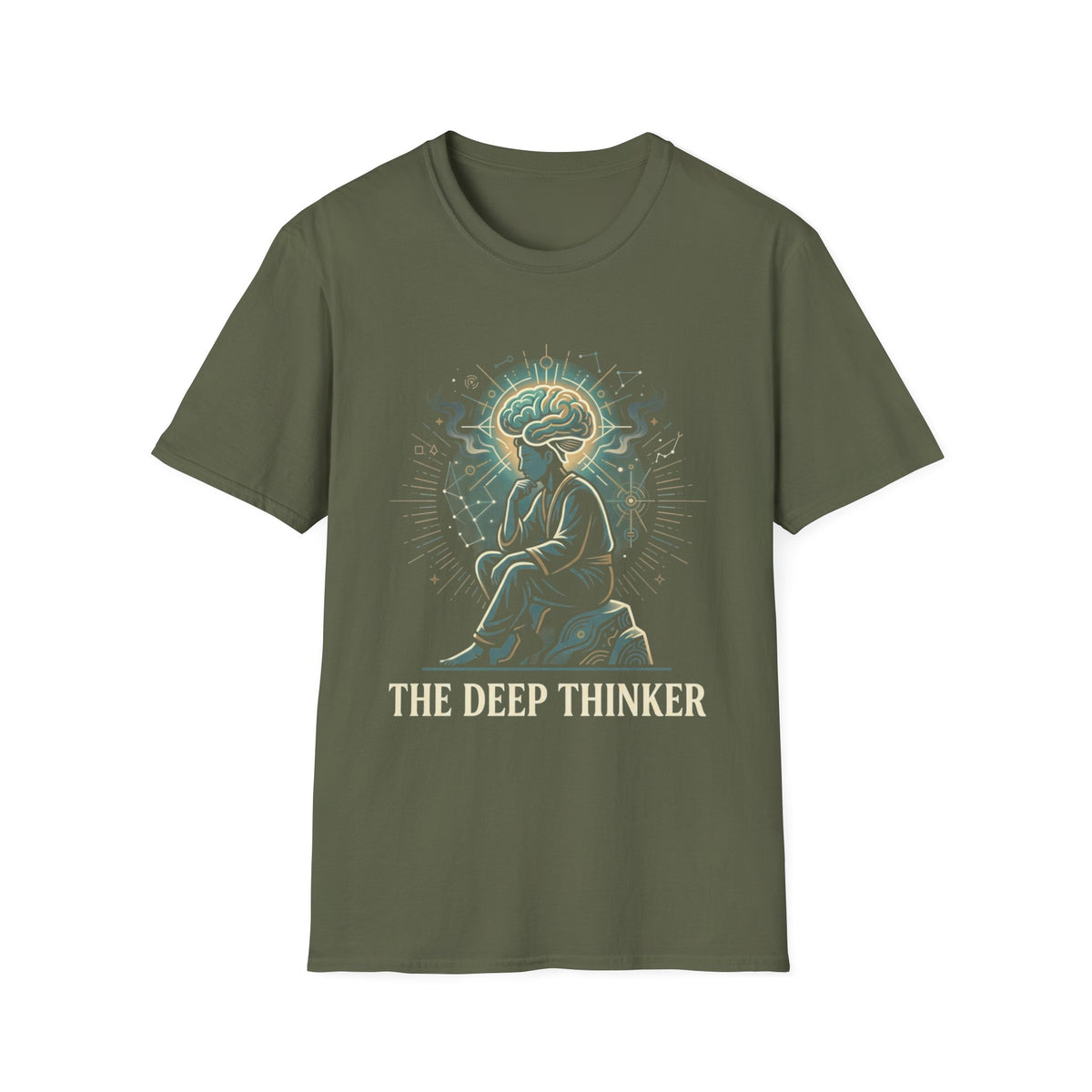 Deep Thinker Tee - Stylish & Provocative Shirt for Intellectuals - Estrella & The Stars