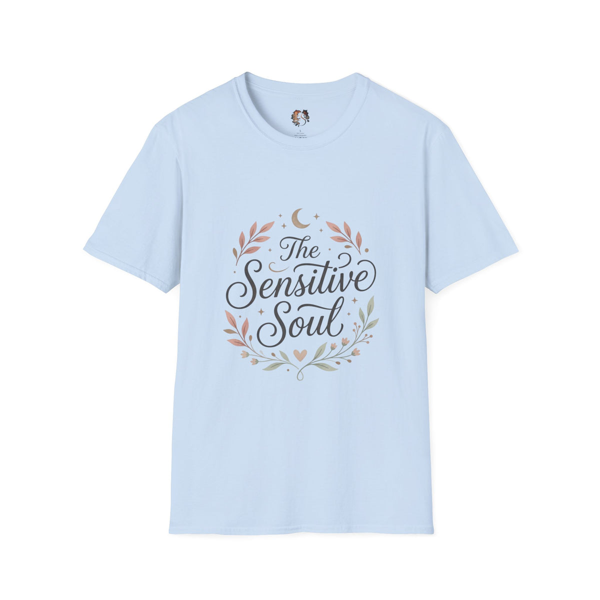Sensitive Soul Floral Boho T-Shirt - Self-Care Tee - Estrella & The Stars