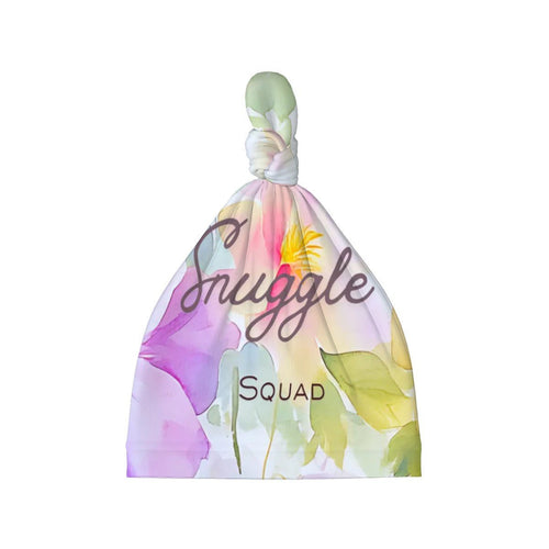 Top Knot Baby Beanie - Adorable Infants Hat - Estrella & The Stars