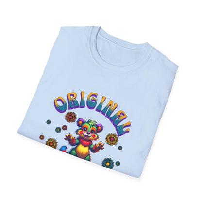 Original Mind T-Shirt — Colorful Psychedelic Bear Graphic Tee - Estrella & The Stars