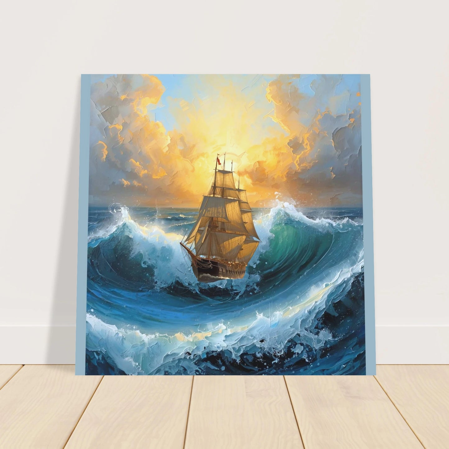 Vibrant Aluminum Print – Stunning Artwork on DIBOND® for Modern Décor - Estrella & The Stars