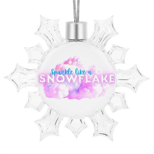 Shimmering Snowflake Ornaments - Estrella & The Stars