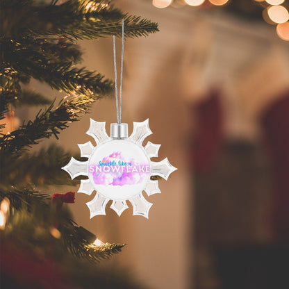 Shimmering Snowflake Ornaments - Estrella & The Stars