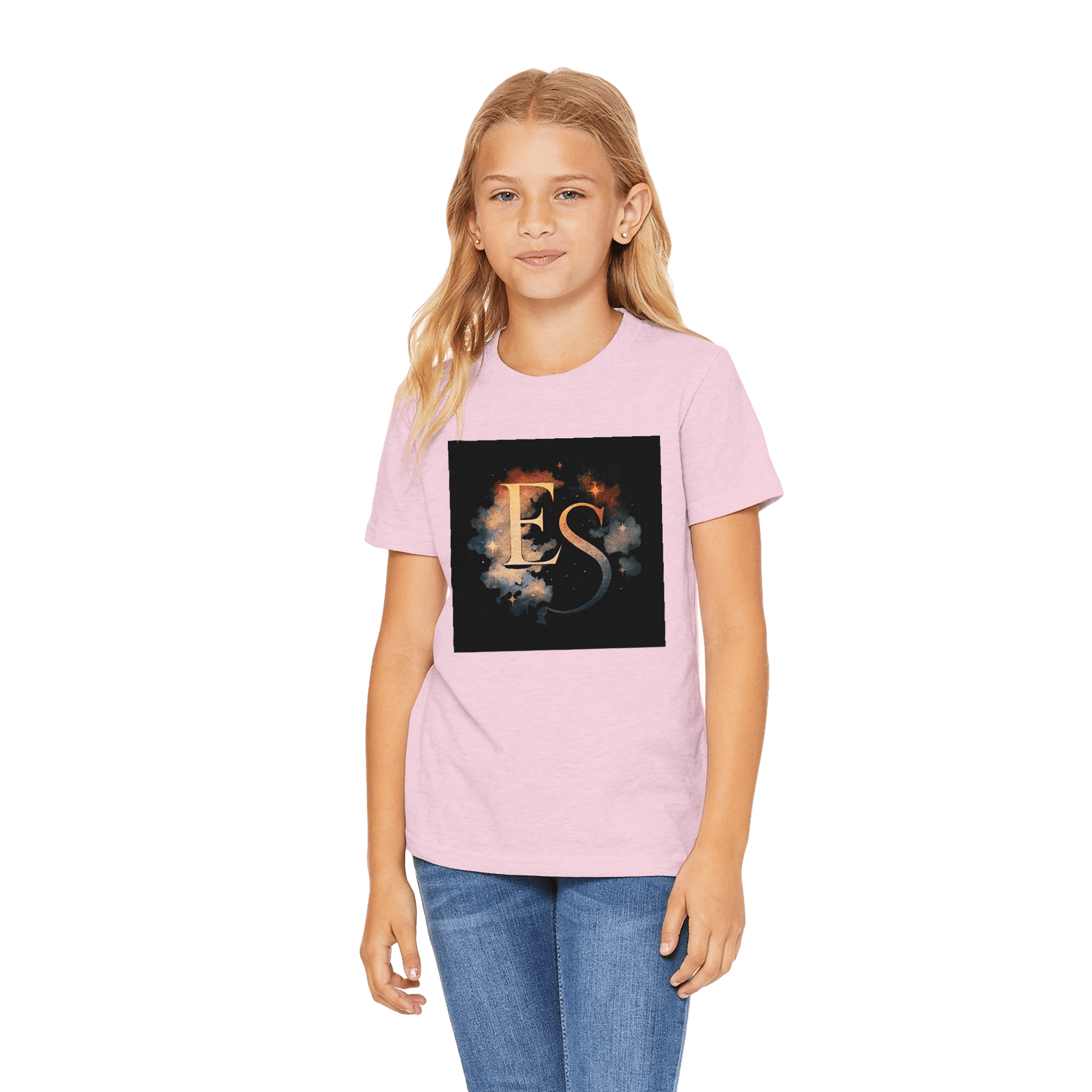Kids’ Soft Crew Neck T-Shirt – Comfortable & Durable Everyday Wear - Estrella & The Stars