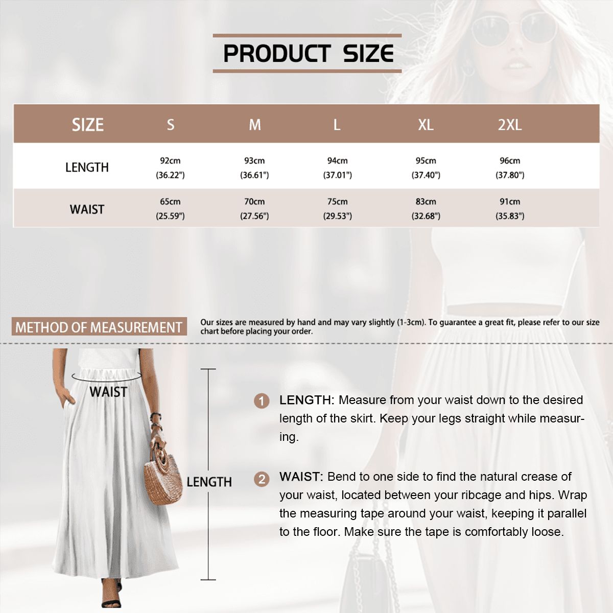 Women's Fashion: Midi Skirt with Pockets - Pocket Perfect Style! - Estrella & The Stars