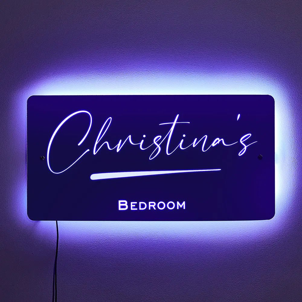 Personalised Name Mirror - Light Up Mirror - Estrella & The Stars