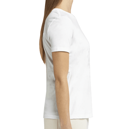 Women's Relaxed T-Shirt | Bella + Canvas 6400 White - Estrella & The Stars