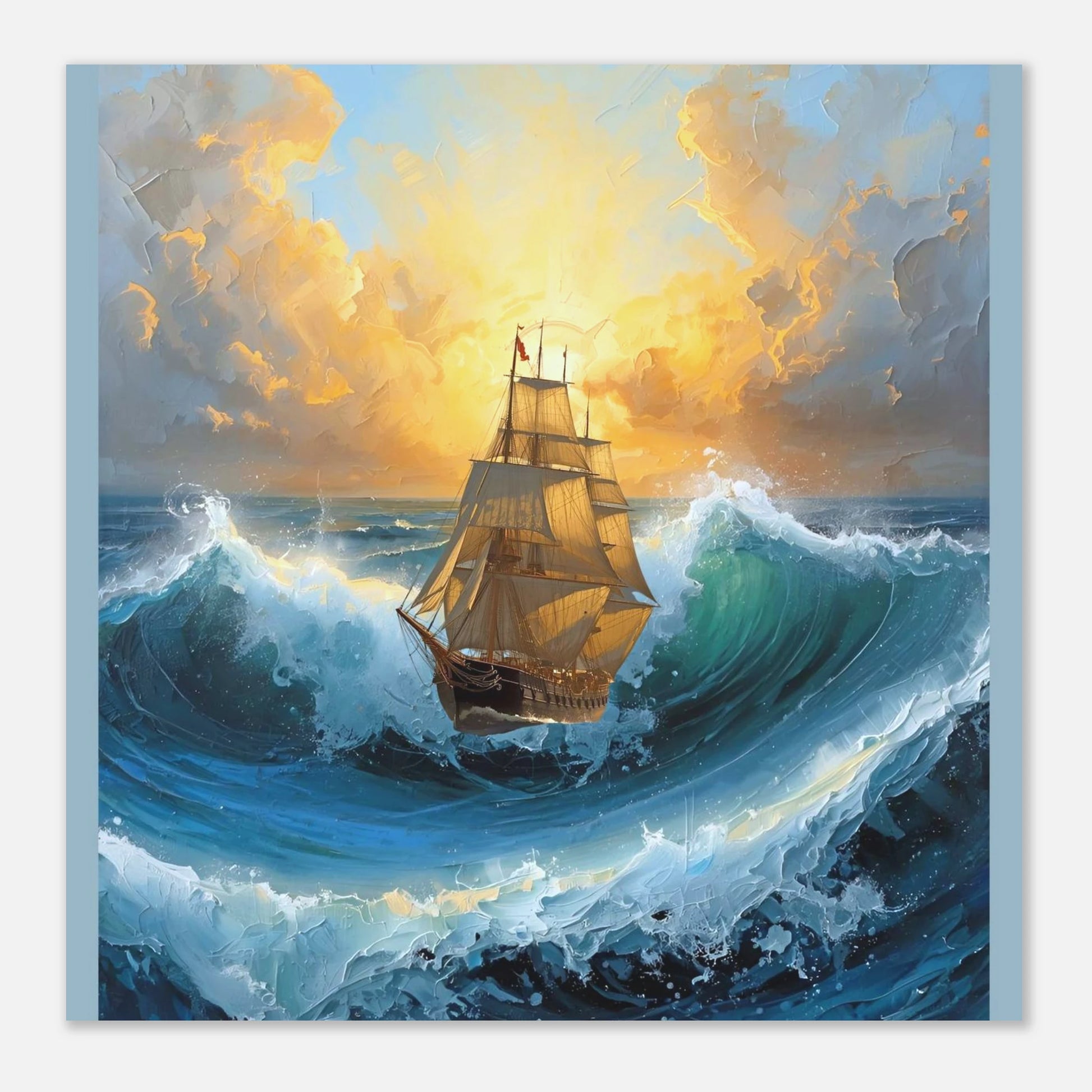 Vibrant Aluminum Print – Stunning Artwork on DIBOND® for Modern Décor - Estrella & The Stars