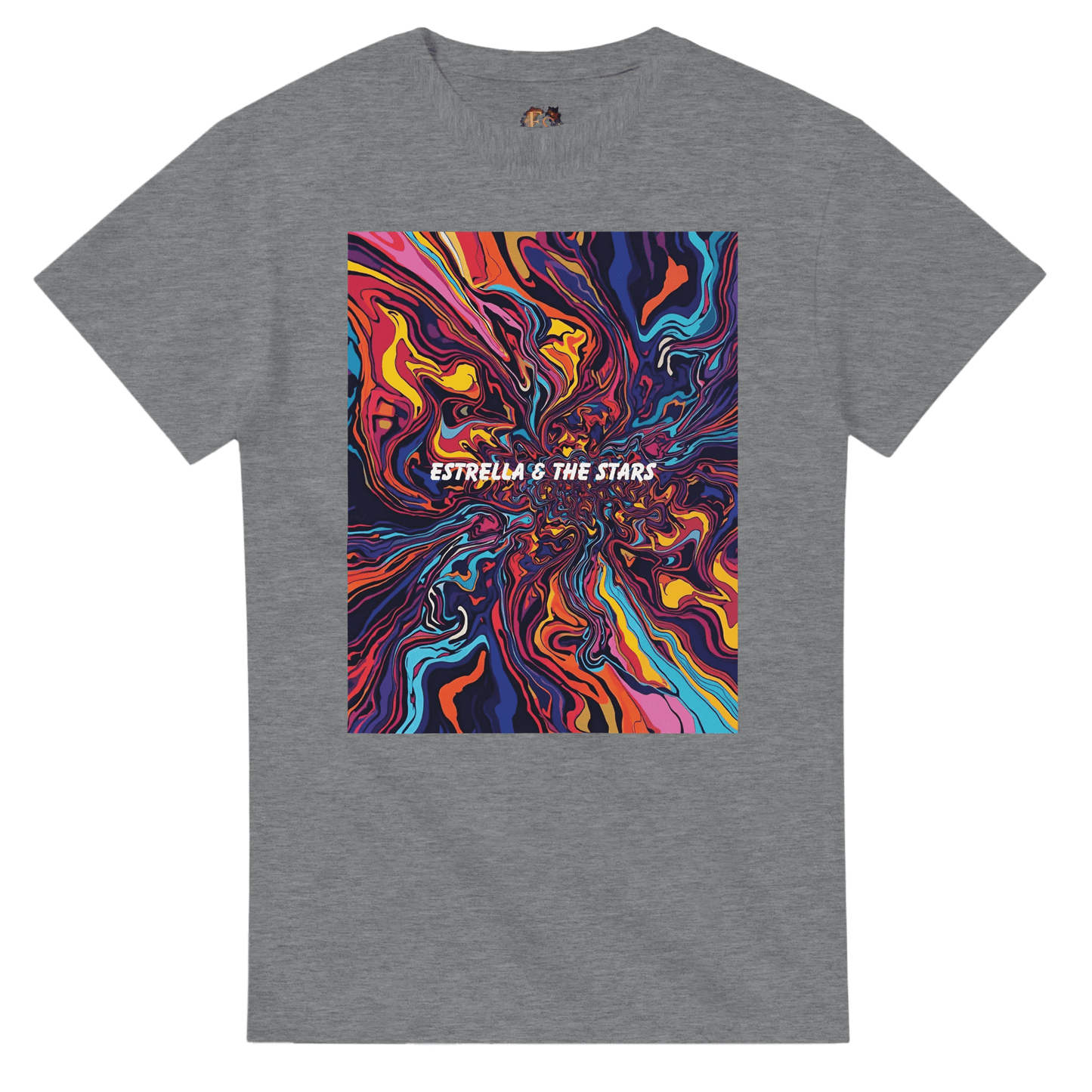 Heavyweight Unisex Crewneck T-shirt | Gildan® 5000 - Estrella & The Stars