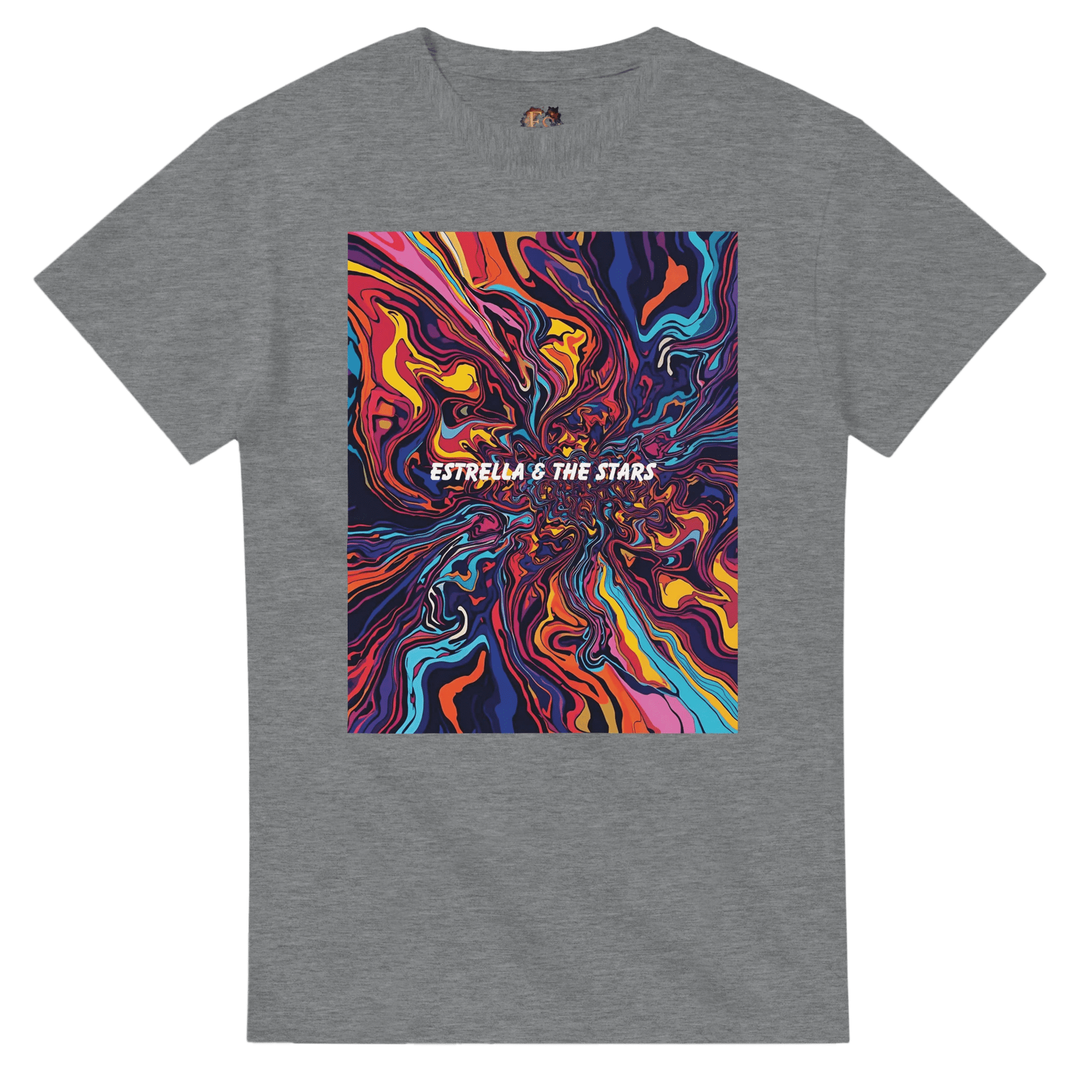 Heavyweight Unisex Crewneck T-shirt | Gildan® 5000 - Estrella & The Stars