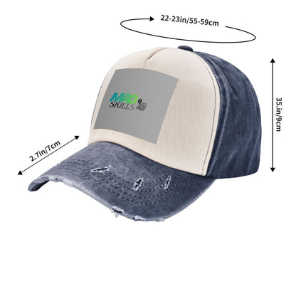 Washed Cowboy Baseball Cap" - "Rustic Rancher Hat - Estrella & The Stars