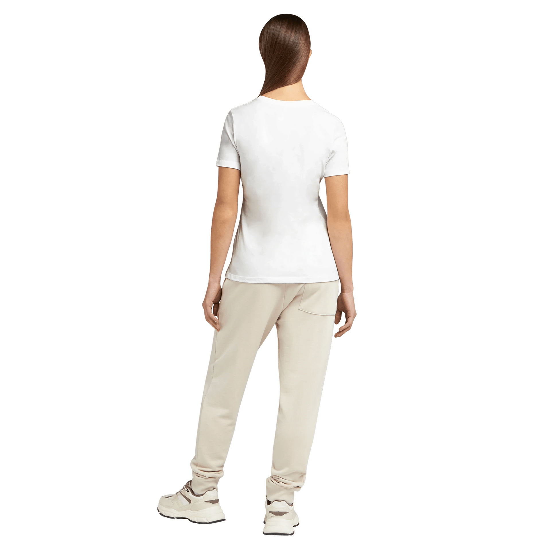 Women's Relaxed T-Shirt | Bella + Canvas 6400 White - Estrella & The Stars