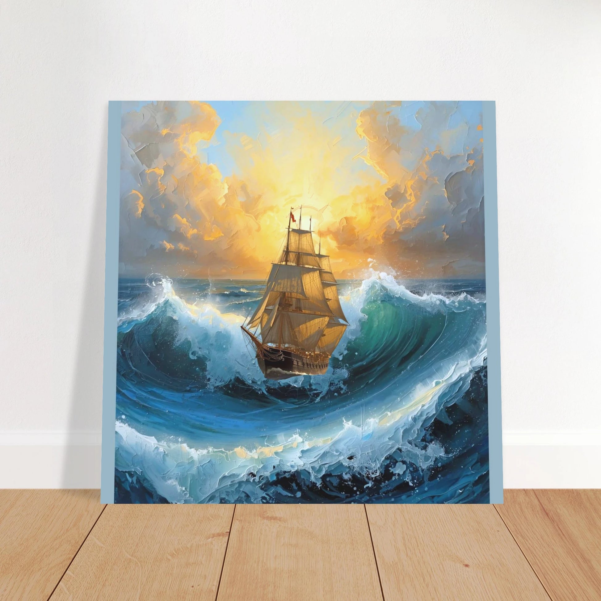 Vibrant Aluminum Print – Stunning Artwork on DIBOND® for Modern Décor - Estrella & The Stars