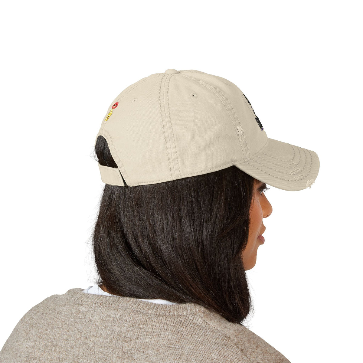 Distressed Embroidered Dad Hat — 'F**k This S***' Vintage Baseball Cap - Estrella & The Stars