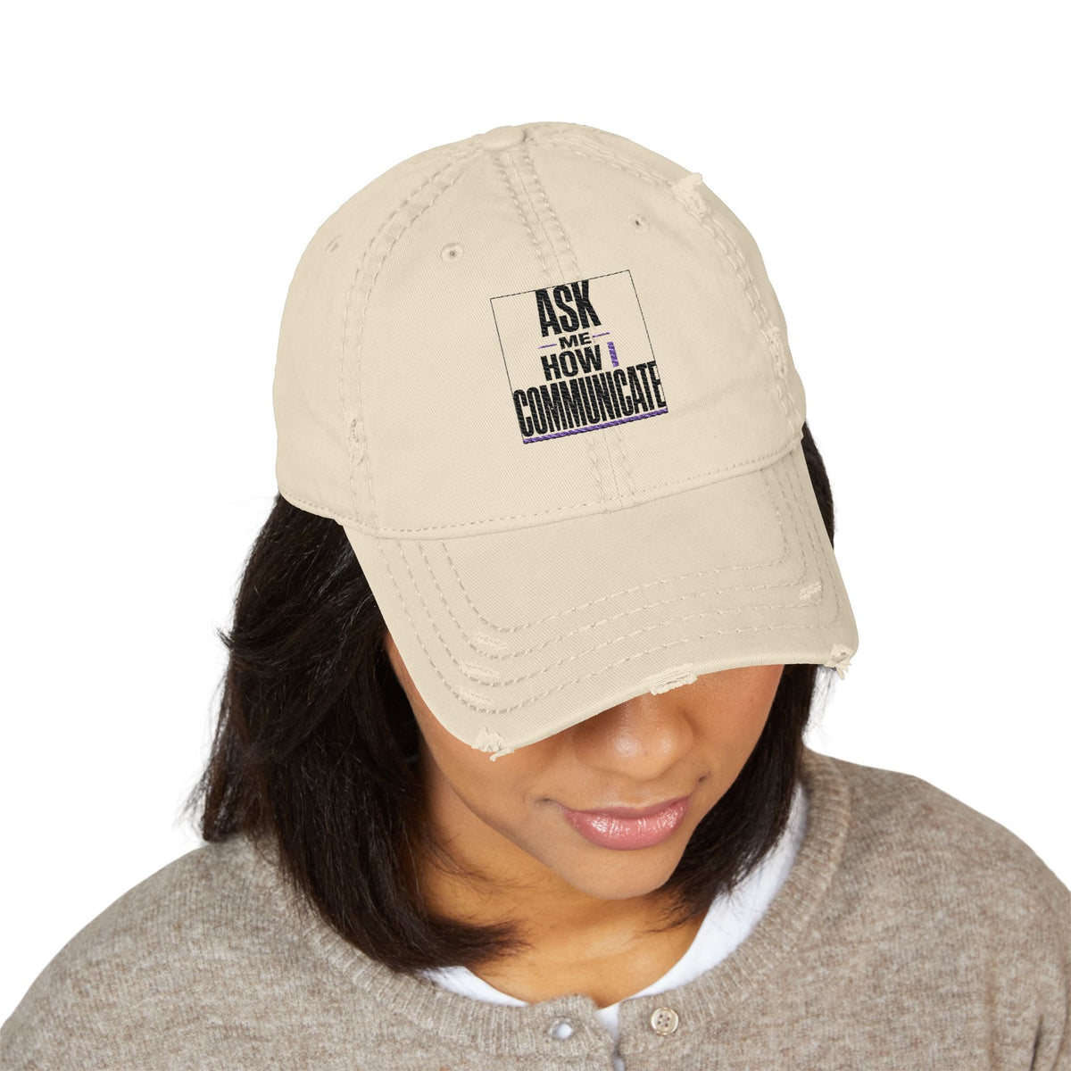 Distressed Embroidered Dad Hat — 'F**k This S***' Vintage Baseball Cap - Estrella & The Stars