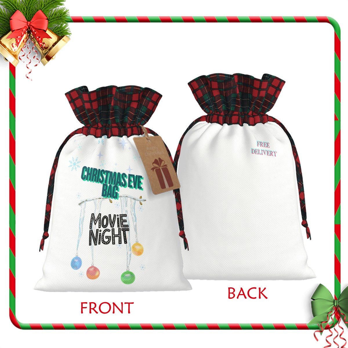 Santa Sack: Christmas Cheer Bag - Estrella & The Stars