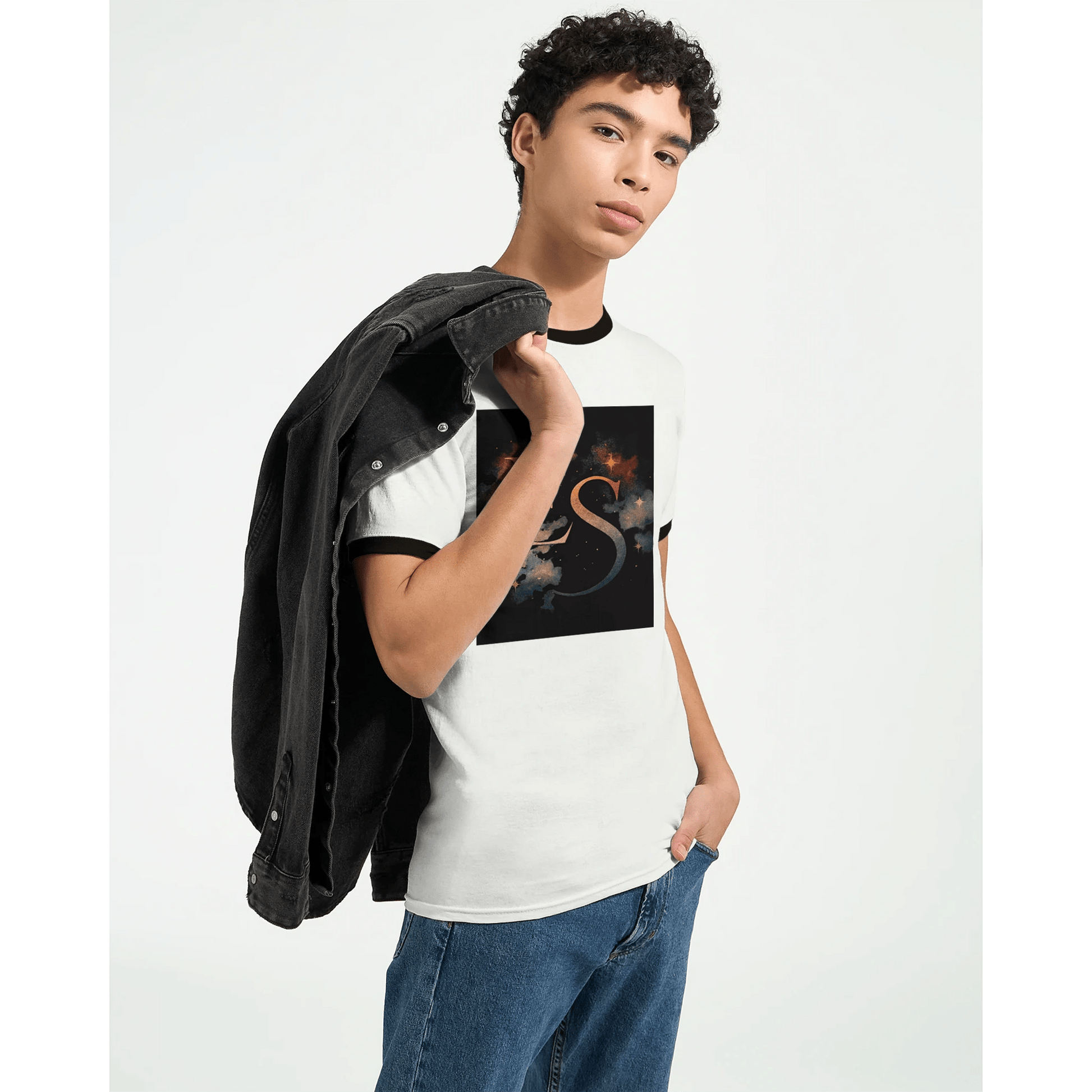 Retro Ringer Tee - Unisex Perfect Fit - Estrella & The Stars